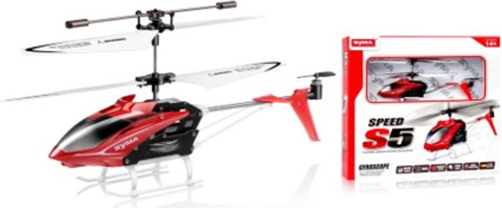 Amo Toys Syma - Elicottero I/R S5 Speed Rosso (50400)