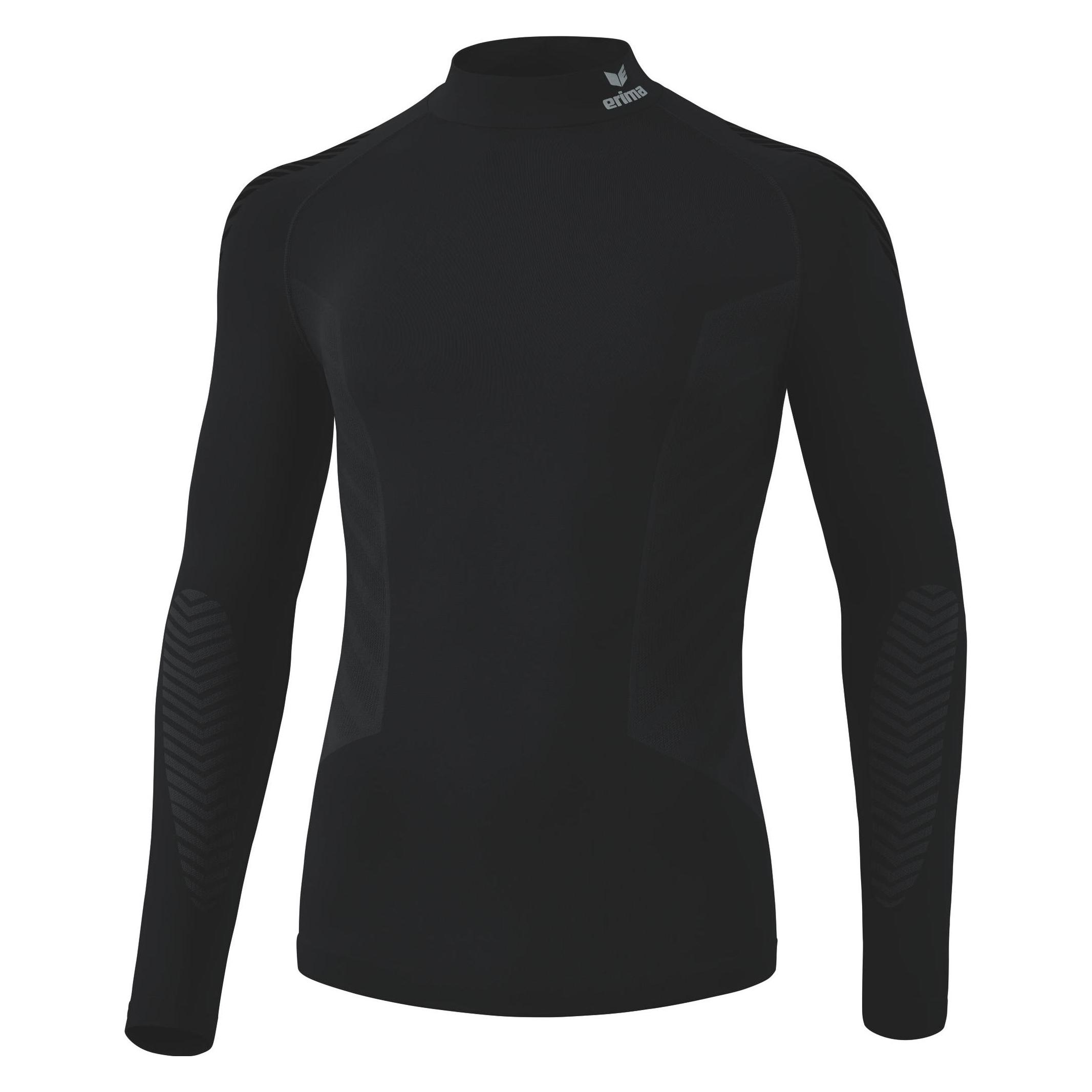 Erima, Damen, Funktionsshirt, Athletic Longsleeve Turtleneck (Xs), Schwarz, Xs