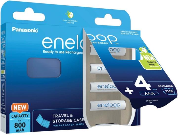 Actual product image Panasonic eneloop & Box (4 pcs., AAA, 800 mAh)