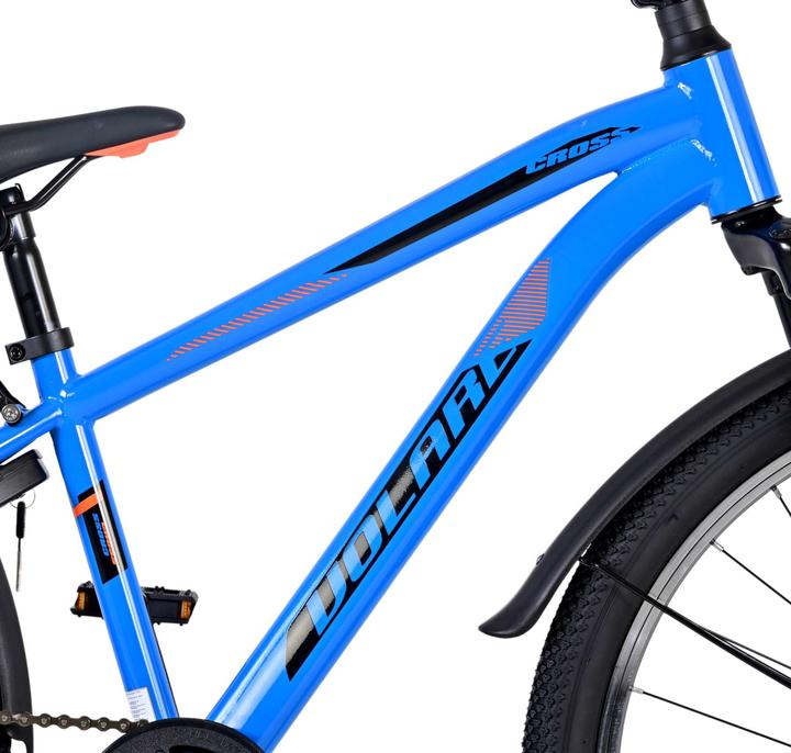 Produktbild Volare Cross Kinderfiets - Jongens - 24 inch - Blauw (24")