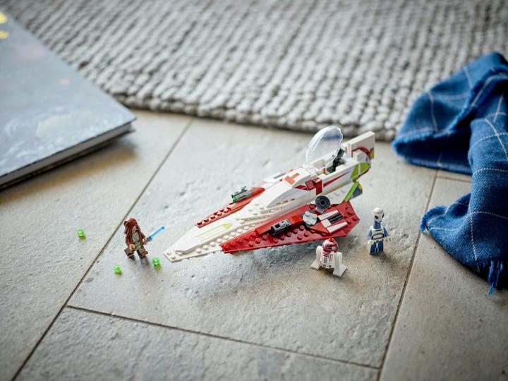 Actual product image LEGO Obi-Wan Kenobi's Jedi Starfighter (75333, LEGO Star Wars)