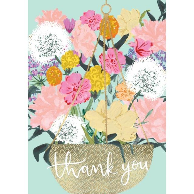 Actual product image Louise Tiler Thank you card - Thank you from