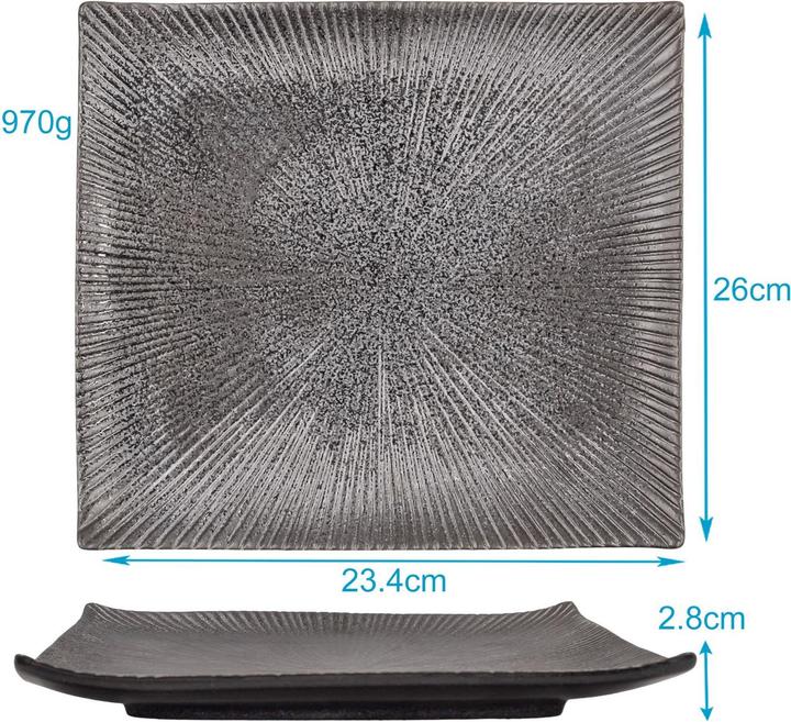 Immagine prodotto Intirilife Sushi Platte Servier Teller (2 x, 23.40 cm)