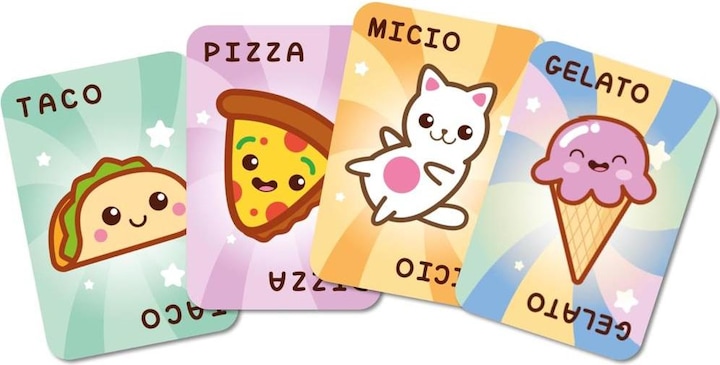 Actual product image Ghenos Games Taco Micio Pizza