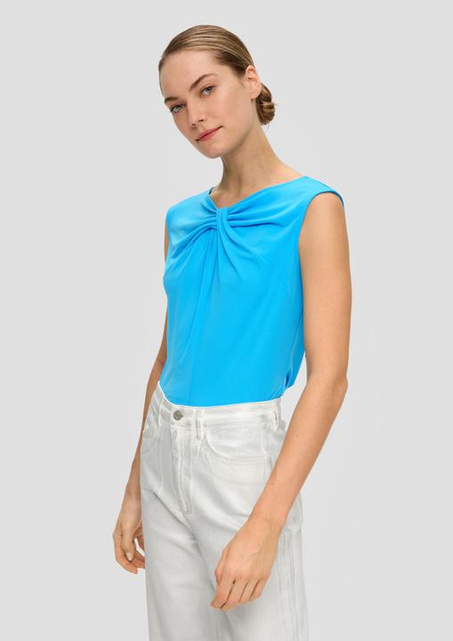 Image du produit S.Oliver T-Shirt Ärmelloses Shirt mit frontseitigem Knotendetail (46)