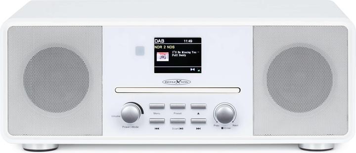 Actual product image Reflexion HRA19INT/WH (DAB+, FM, Internet radio, Bluetooth)
