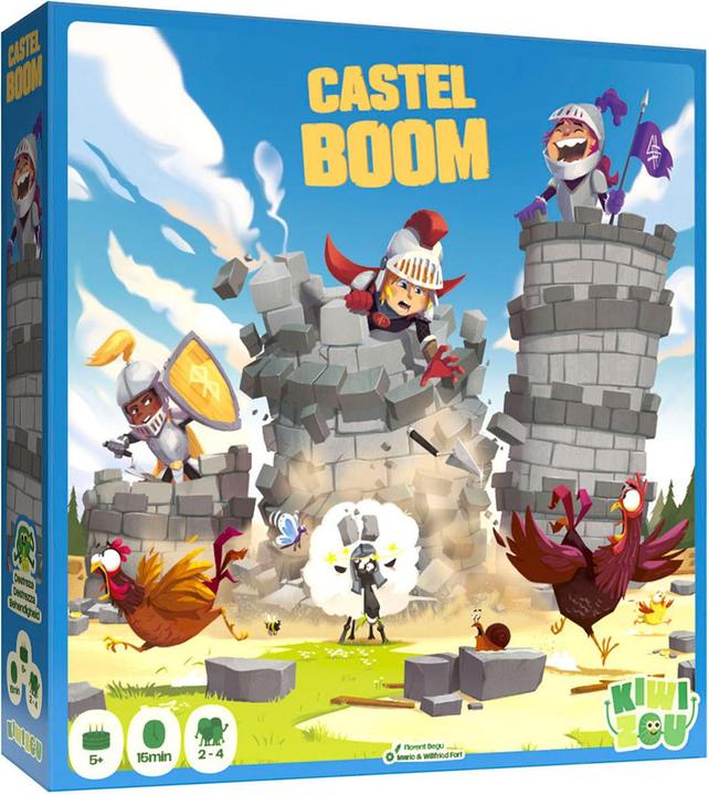 Actual product image Kiwizou Castel Boom (Multilingual, 2 - 4 Players)
