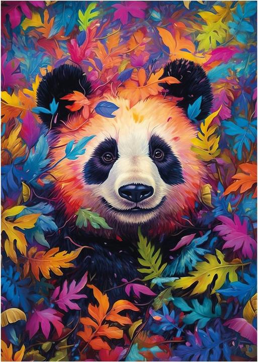 Image du produit Schmidt Spiele Panda dans la forêt arc-en-ciel 1000 pièces (1000 pièces)