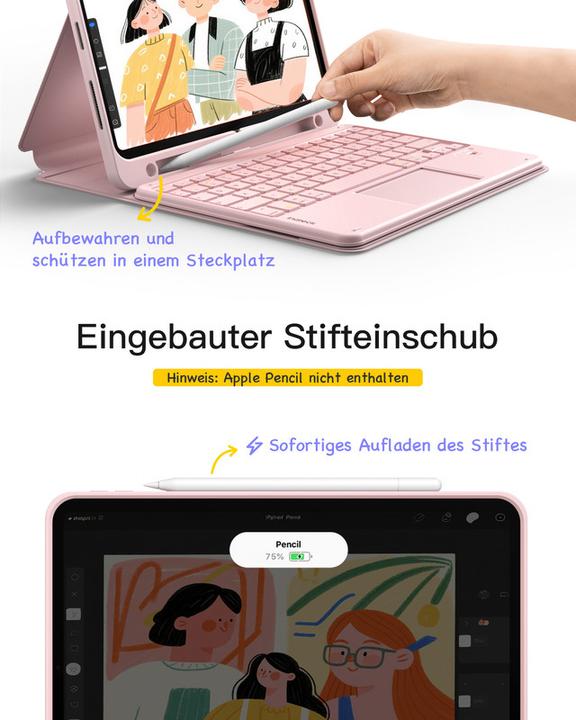Actual product image Inateck KB09124 (DE)