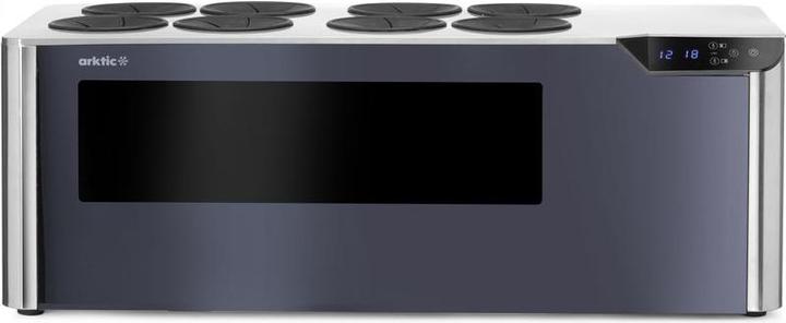 Arktic Theken-Weinkühler Cellar, 2 Zonen,, Schwarz, 220-240V/60W, 800x350x(H)293mm