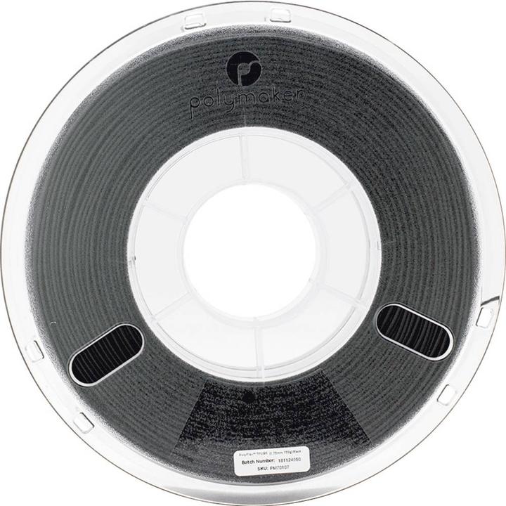 Produktbild Polymaker PolyFlex TPU95 (TPU, 1.75 mm, 750 g, Schwarz)