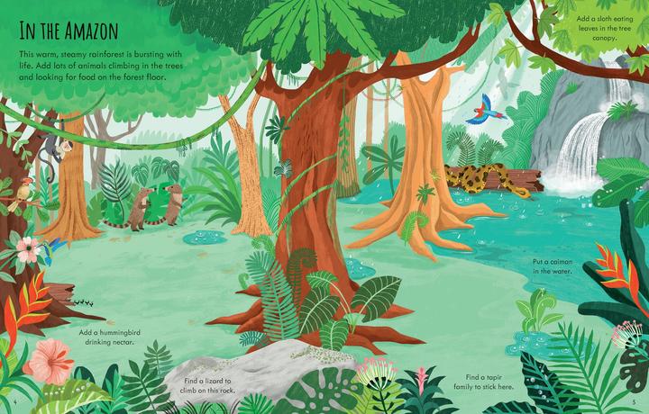 Actual product image First Sticker Book Planet Earth (150 Sticker)