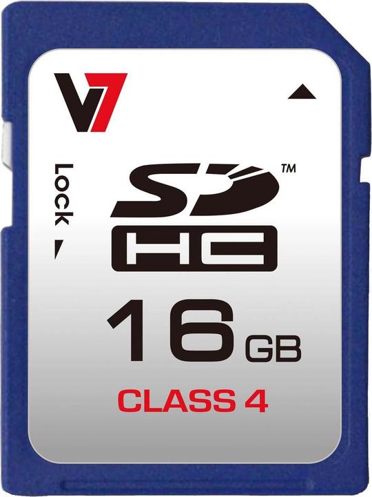 Immagine prodotto V7 VASDH16GCL4R Scheda di memoria flash (16 GB, SDHC)