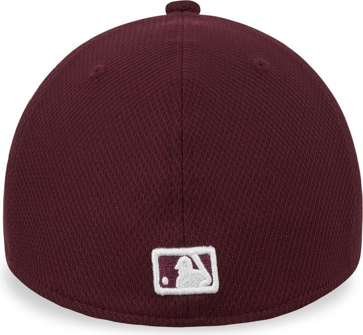 Image du produit New Era 39Thirty Diamond Cap - New York Yankees maroon (XS)