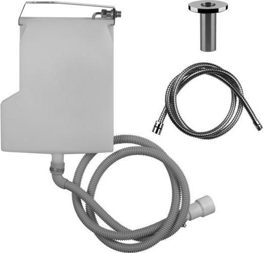 Actual product image Gessi Securflex hose, Rosette Anello, gland for tub edge, minimum internal dimension>50 mm, 01786
