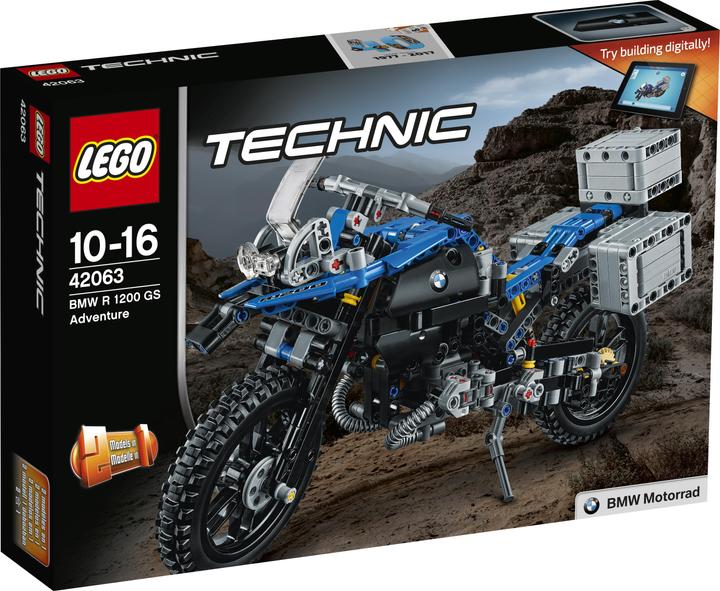 Image du produit LEGO Technic BMW R 1200 GS Adventure (42063, LEGO Technic)