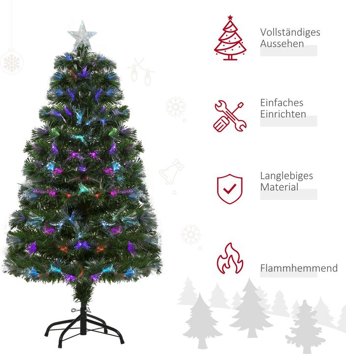 Actual product image Homcom Christmas tree (120 cm)