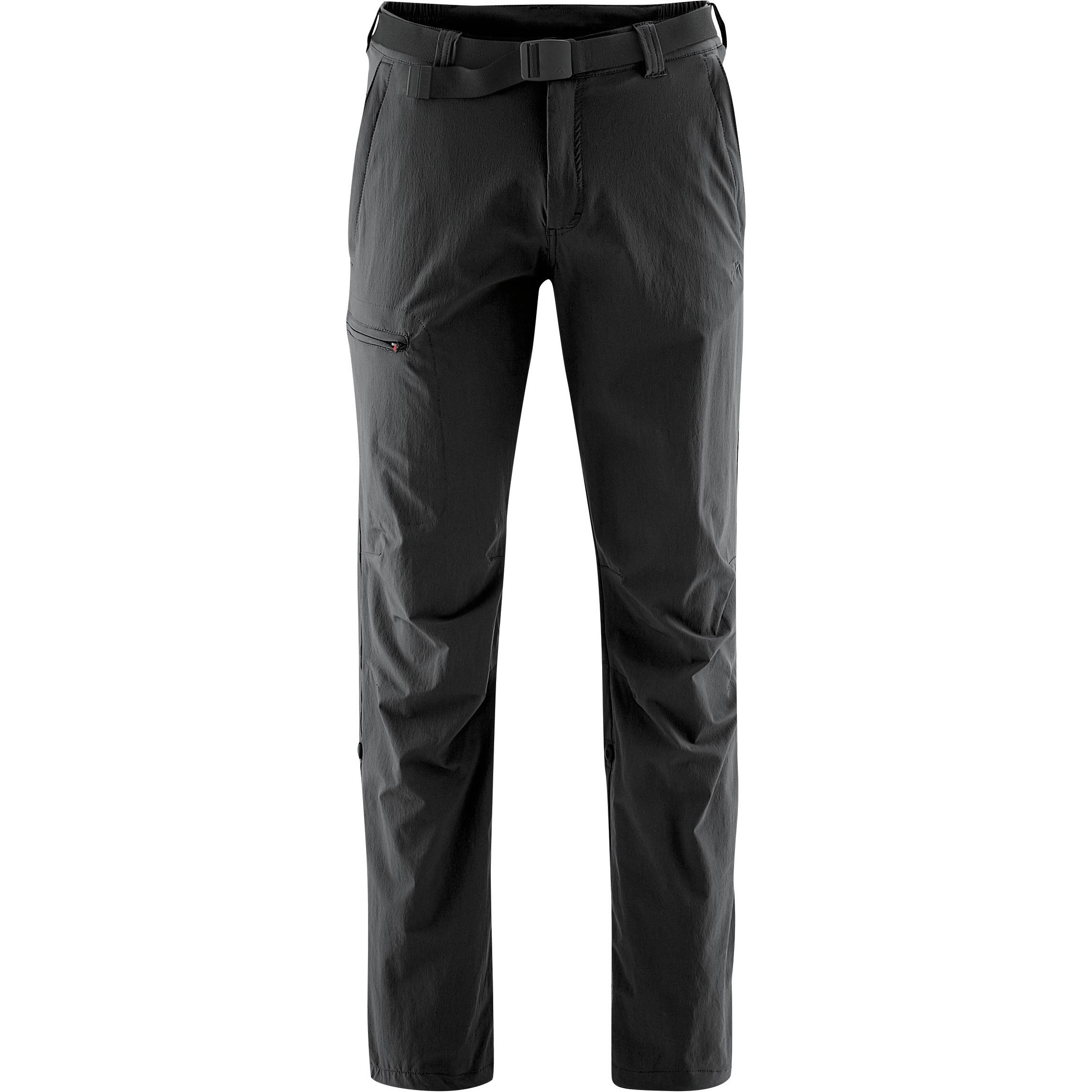 Maier Sports, Herren, Outdoorhose, Leichte Outdoorhose "Südtirol" Wanderhose Trekkinghose Herren elastisch (31), Schwarz...