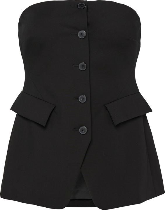 Immagine prodotto Comma Bluse Korsage mit Pattentaschen und Knopfleiste (40)