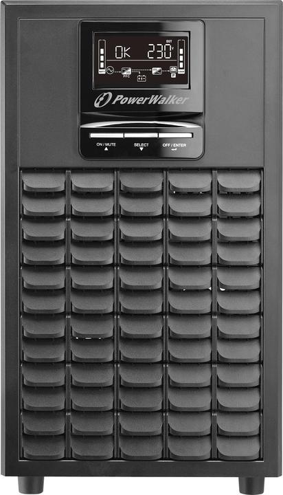 Produktbild Powerwalker VFI 2000 CG PF1 2000VA / 2000W Online USV Tower Doppelwandler SNMP Slot Leistungsfaktor Eins (2000 VA, 2000 W, Online-Doppelwandler USV)