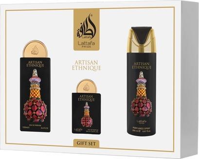 Image du produit Lattafa Perfumes Lattafa Pride Artisan Ethnique Eau De Parfum 100 Ml Eau De Parfum 20 Ml Deodorant 200 Ml (Coffret de parfum)