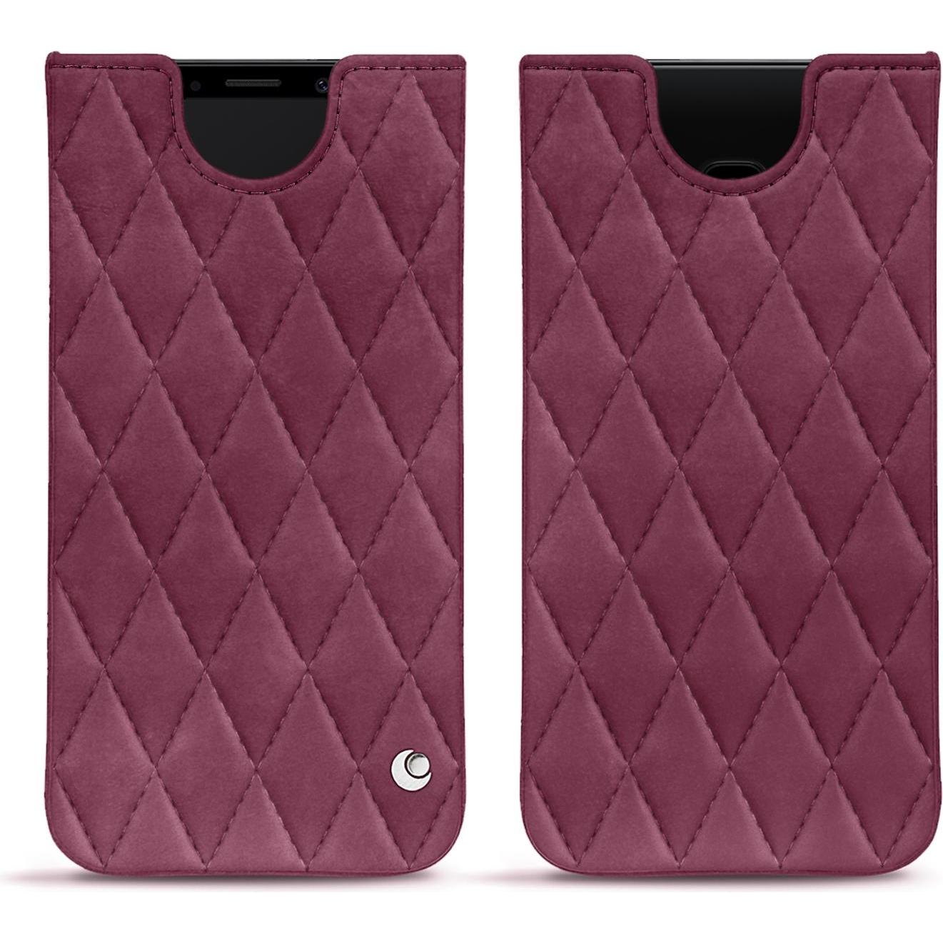 Noreve Lederschutzhülle (Samsung Galaxy S9), Smartphone Hülle, Violett