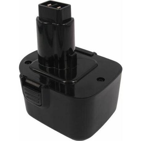 CoreParts, Werkzeugakku + Ladegerät, Battery for Black & Decker (12 V)