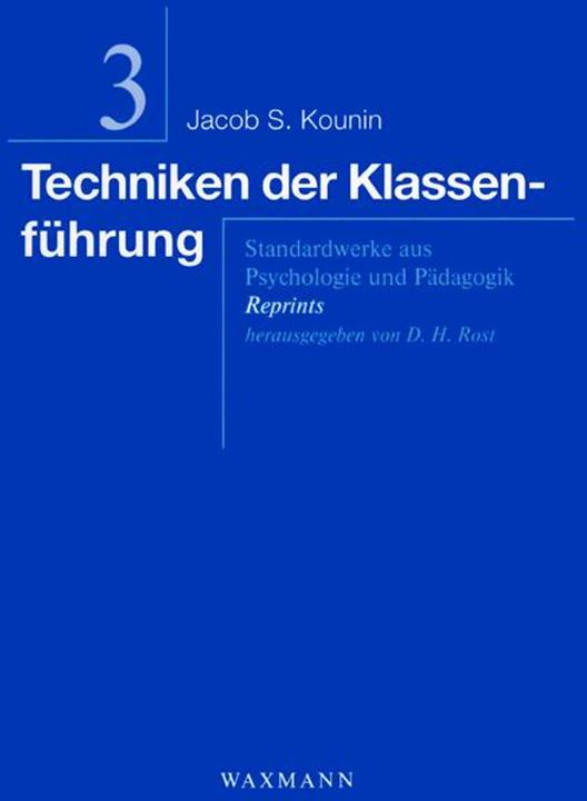 Produktbild Techniken der Klassenführung (Deutsch, Jacob S. Kounin, 2006)