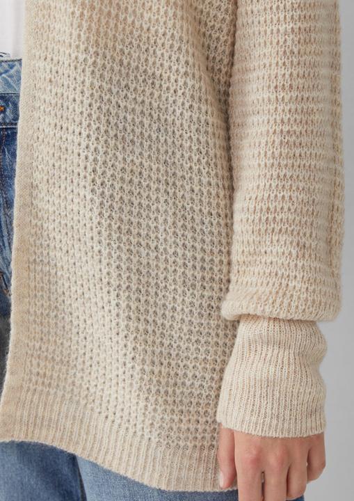 Produktbild s.Oliver Strickjacke Strick-Cardigan aus Alpakamix (48)