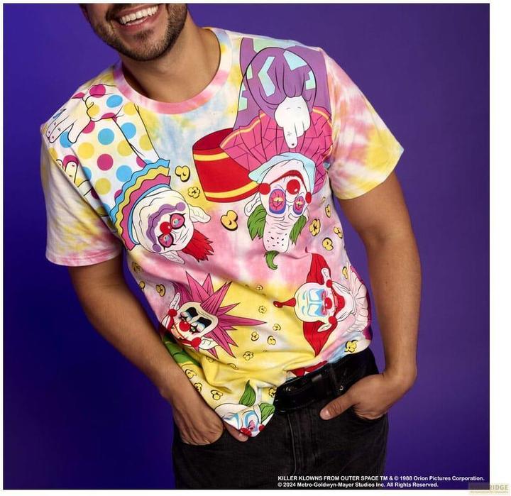 Image du produit Loungefly Les Clowns tueurs venus d'ailleurs by Tee T-Shirt Unisexe Killer Klowns (XL) (XL)