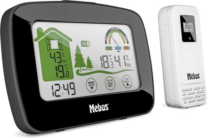 Produktbild Mebus 40902 Funk-Wetterstation