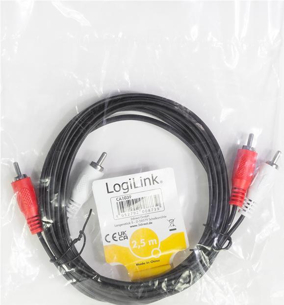 Produktbild LogiLink CA Cinch (2.50 m, Cinch)