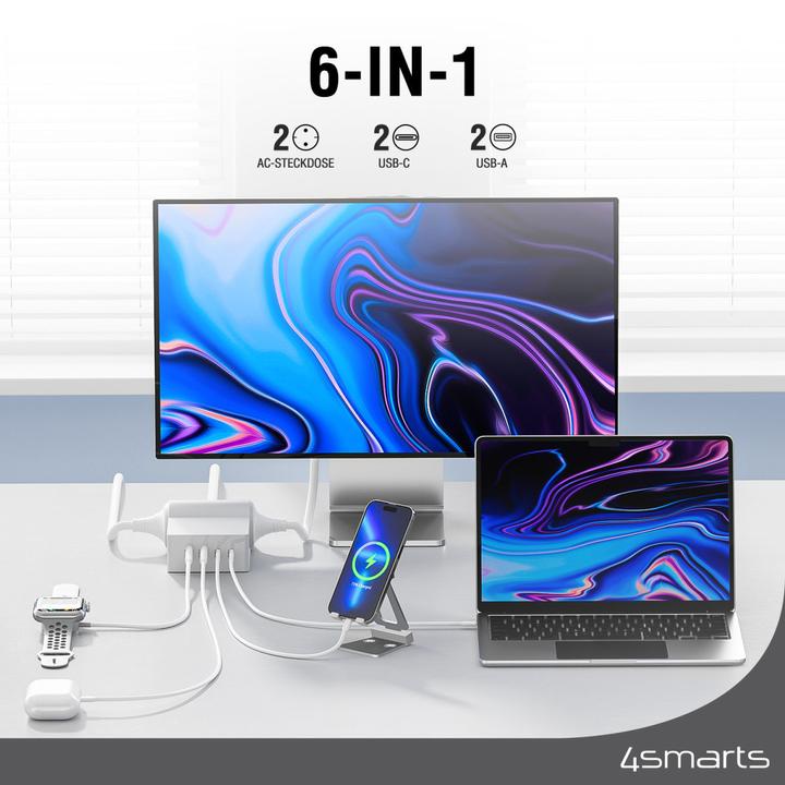 Image du produit 4smarts Prises USB-C/A Desk (65 W)