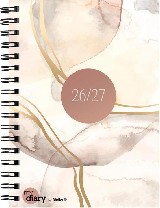 Image du produit Biella Agenda scolaire mydiary Wire-O (12 x 16,5 cm, 1 semaine / 2 pages)