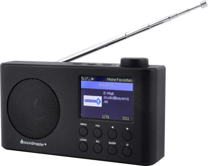Soundmaster IR6500SW (DAB+, Internetradio, UKW, Bluetooth, WLAN)