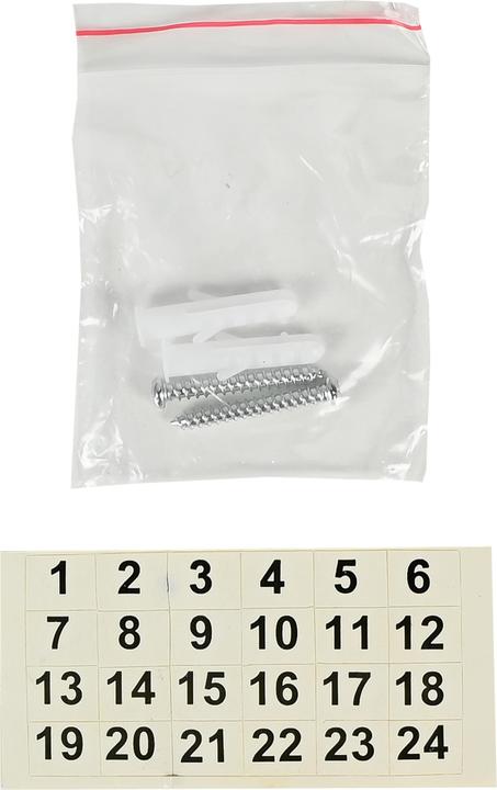 Actual product image Benson Key cabinet with code lock 20 hooks