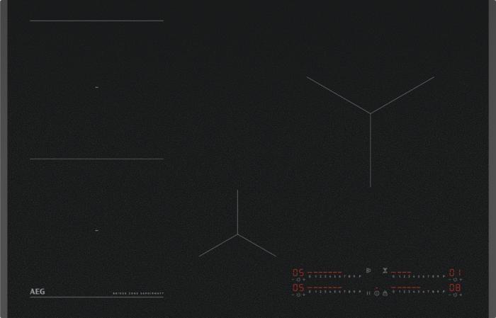 Actual product image AEG TII84B0FFZ (81 cm, Induction hob)