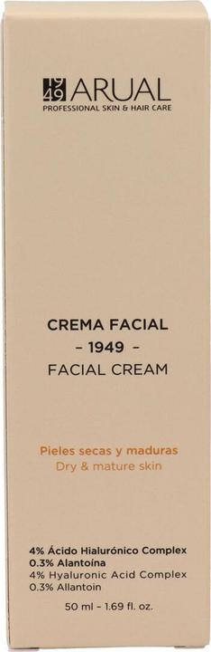 Actual product image Arual Face Cream for Dry and Mature Skin with Hyaluronic Acid and Allantoin (30 ml)