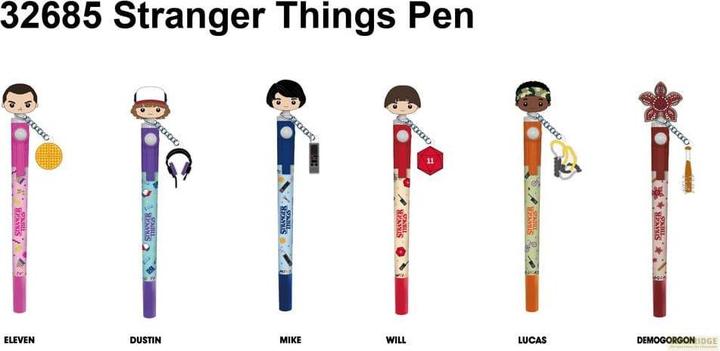 Produktbild Monogram Int. Stranger Things Stift 3D Head Topper Spinning Pen (1x)