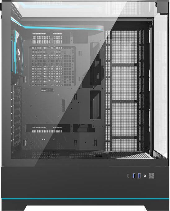 Produktbild Darkflash Tech Darkflash DY450L PRO computer case with fan (black) (ATX, mATX, ITX)