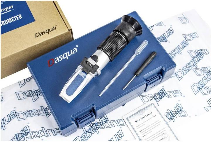 Actual product image Dasqua 1030-2065 Batteriesäure- und Motorkühlmittel-Refraktometer