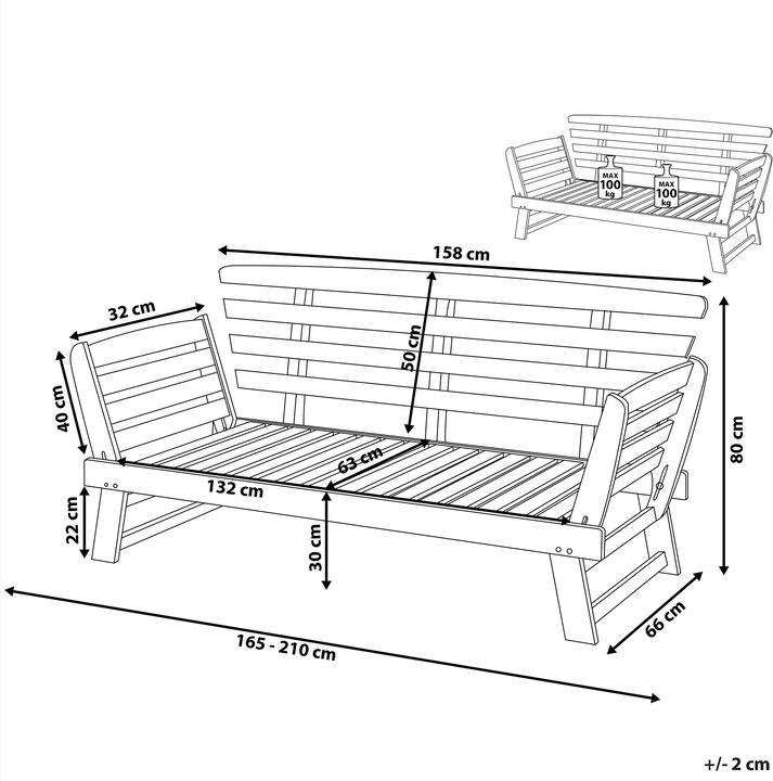 Actual product image Beliani Portici