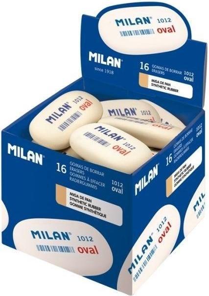 Ovaal synthetisch rubber wit (16 stuks)