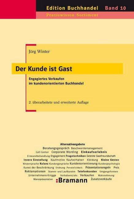 Produktbild Der Kunde ist Gast (Deutsch, Jörg Winter, Klaus-Wilhelm Bramann, 2016)
