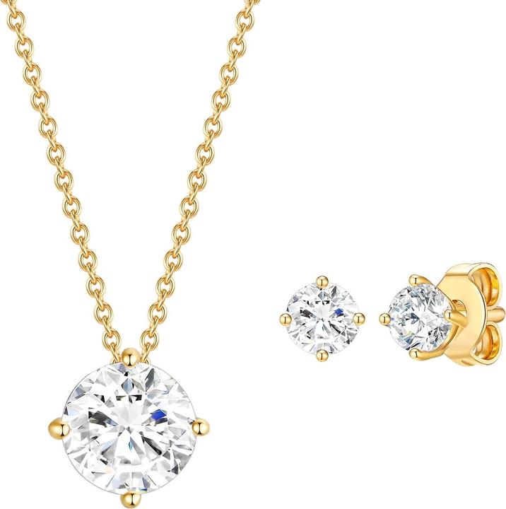 Actual product image Rafaela Donata Set with crystals from Swarovski® - 12526 (Sterling Silver)