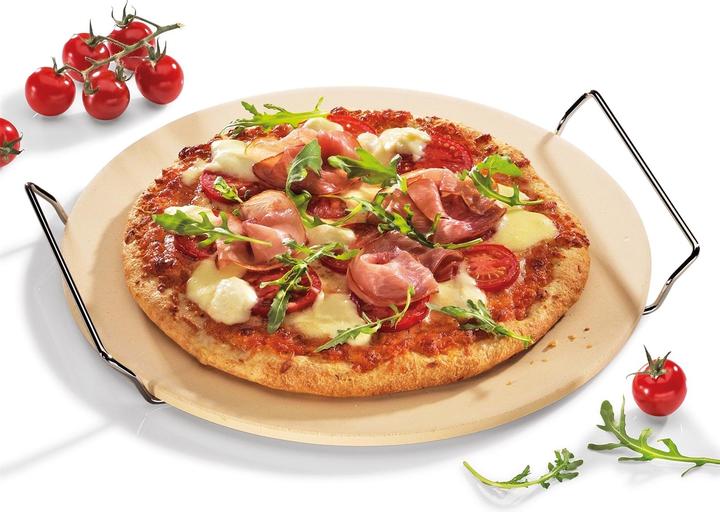 Image du produit Küchenprofi Pierre à pizza avec support