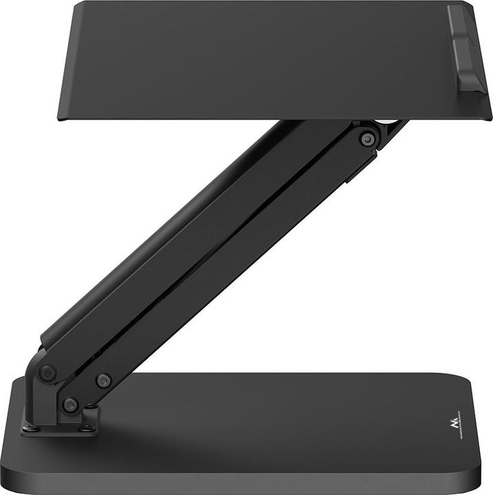 Produktbild Maclean desk stand for monitor or laptop gas spring for standing and sitting work black MC-493