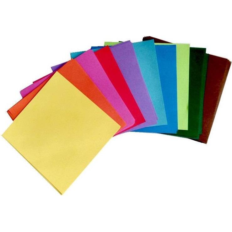 Titanum, Carta bricolage, Origamipapier 70g 15x15cm 100 Blatt MIX (70 g/m², 100 x)