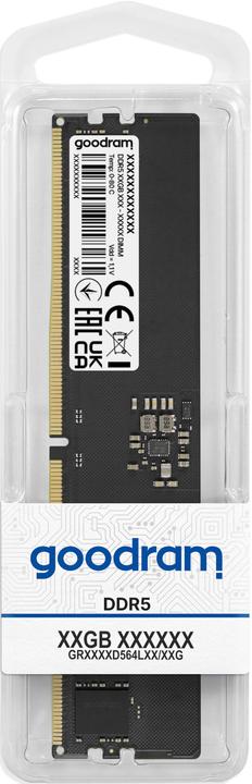 Image du produit Goodram GR5600D564L46S/24G Speichermodul 24 GB 1 x 24 GB DDR5 (1 x 24 Go, 5600 MHz, RAM DDR5, DIMM)