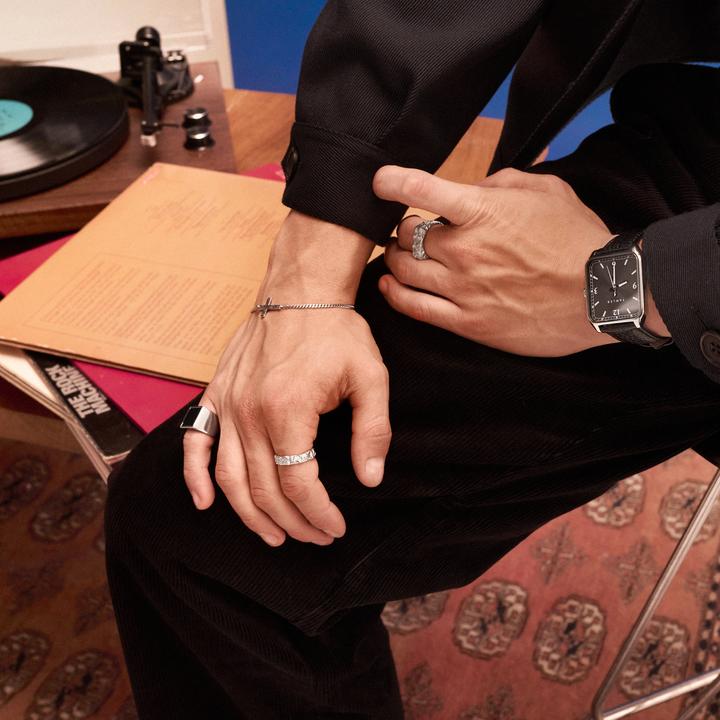 Actual product image Seizmont Rustic (23 cm, 925-sterling-silver)